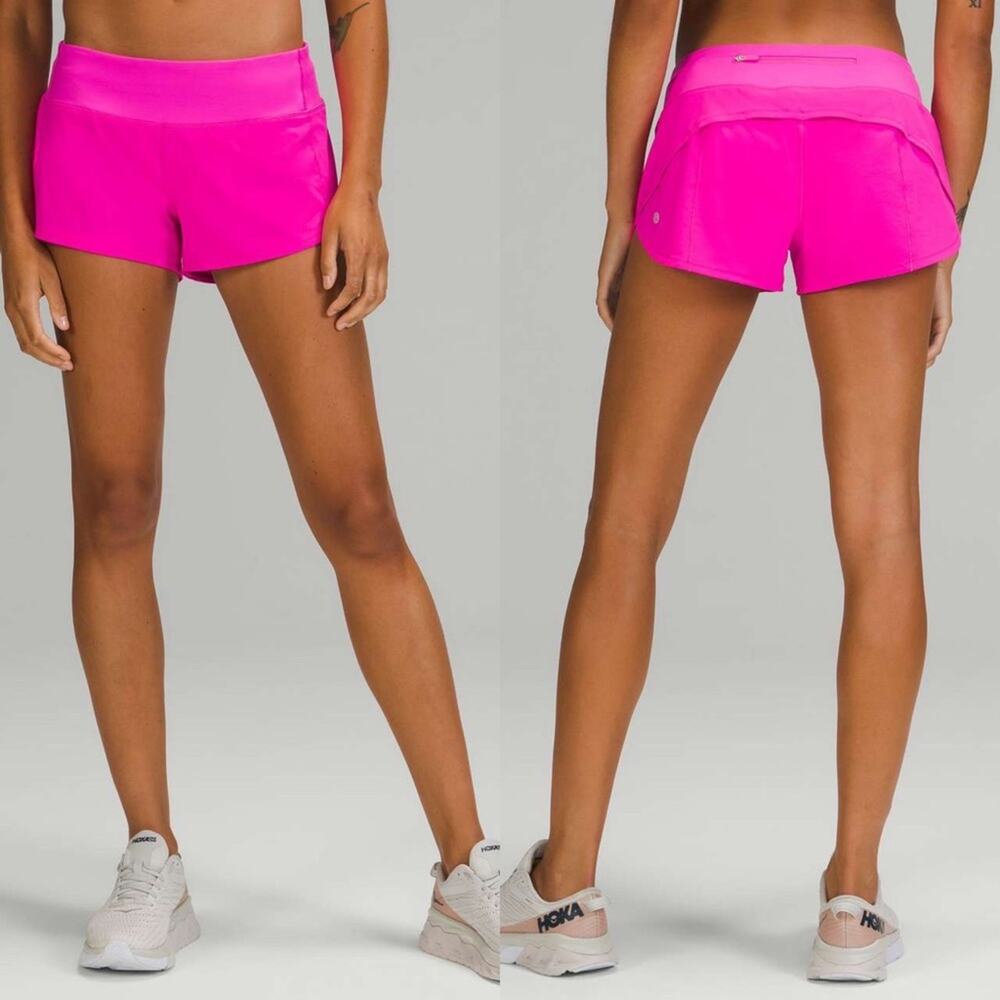 NWT Lululemon Speed Up LR Short 2.5” lined POWP Sz 14